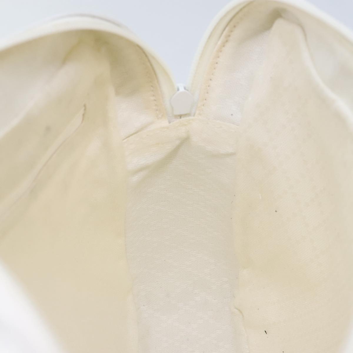 Gucci Bamboo White Leather Handbag ()