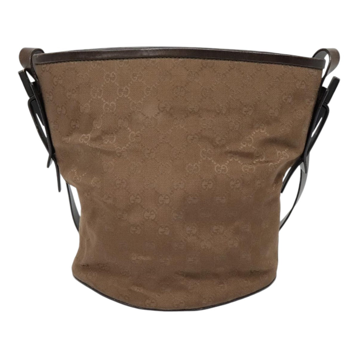 Gucci Brown Canvas Shoulder Bag ()