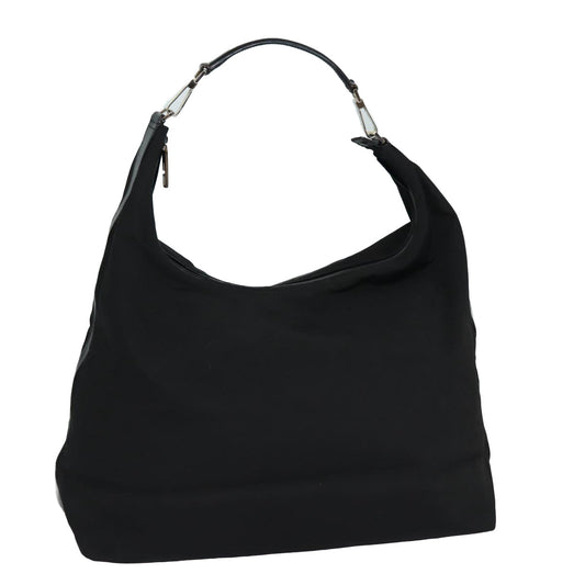 Gucci -- Black Synthetic Shoulder Bag ()