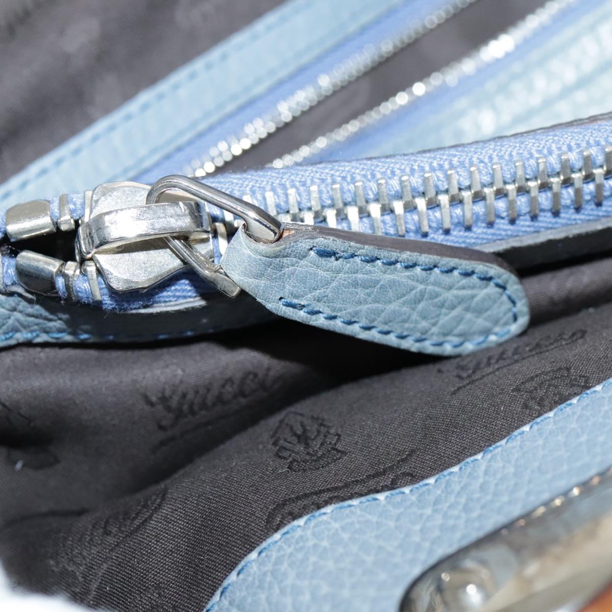 Gucci Bamboo Brown Canvas Tote Bag ()