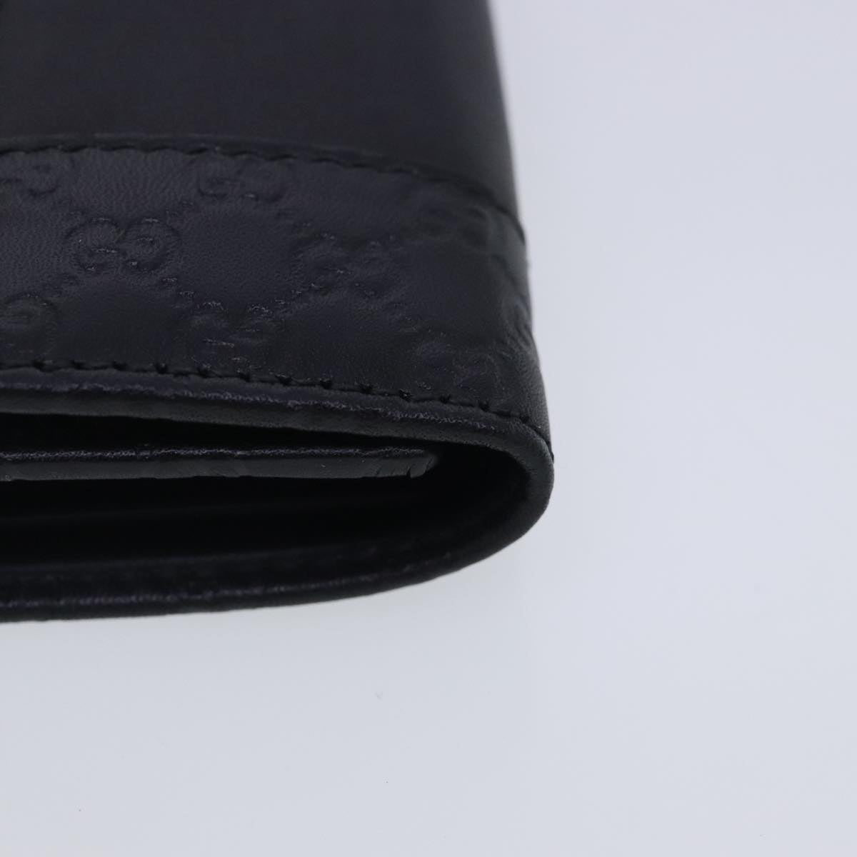 Gucci Key Case Black Leather Wallet  ()