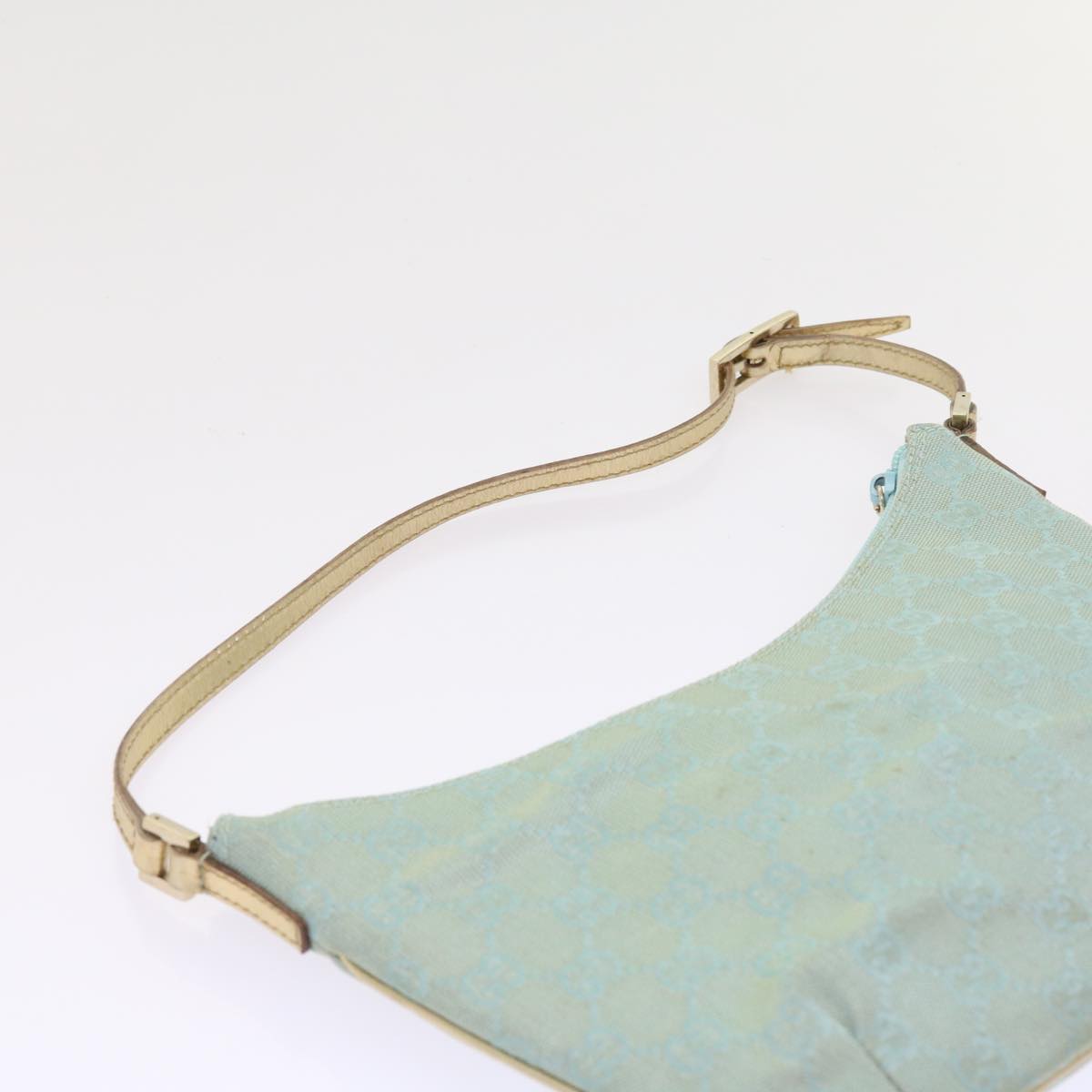 Gucci Gg Canvas Blue Canvas Clutch Bag ()