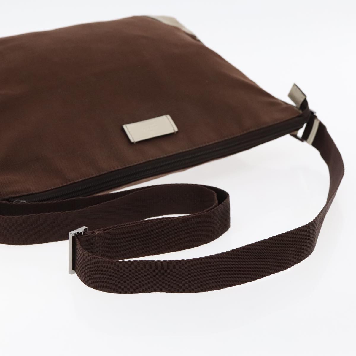 Gucci Brown Canvas Shoulder Bag ()