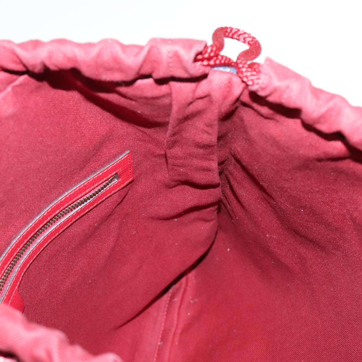 Gucci Blue Canvas Backpack Bag ()