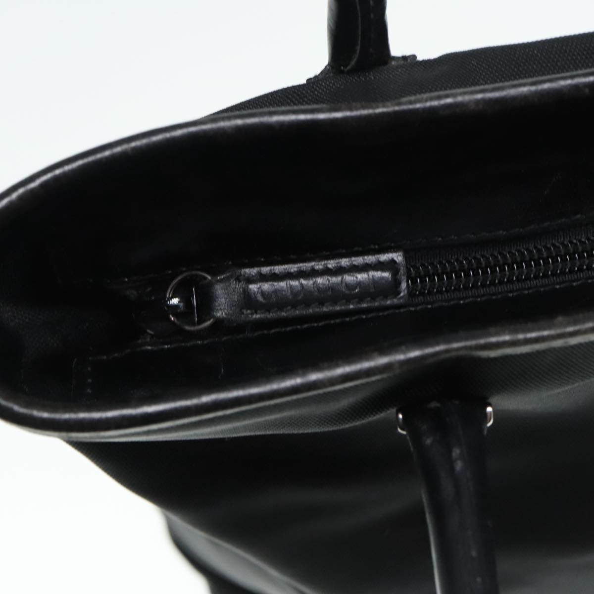 Gucci Black Canvas Tote Bag ()