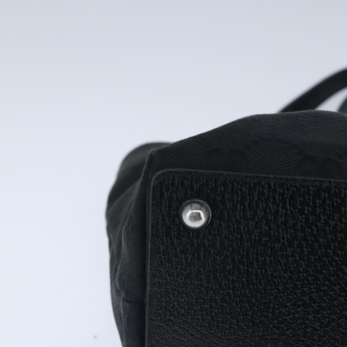 Gucci Black Canvas Tote Bag ()