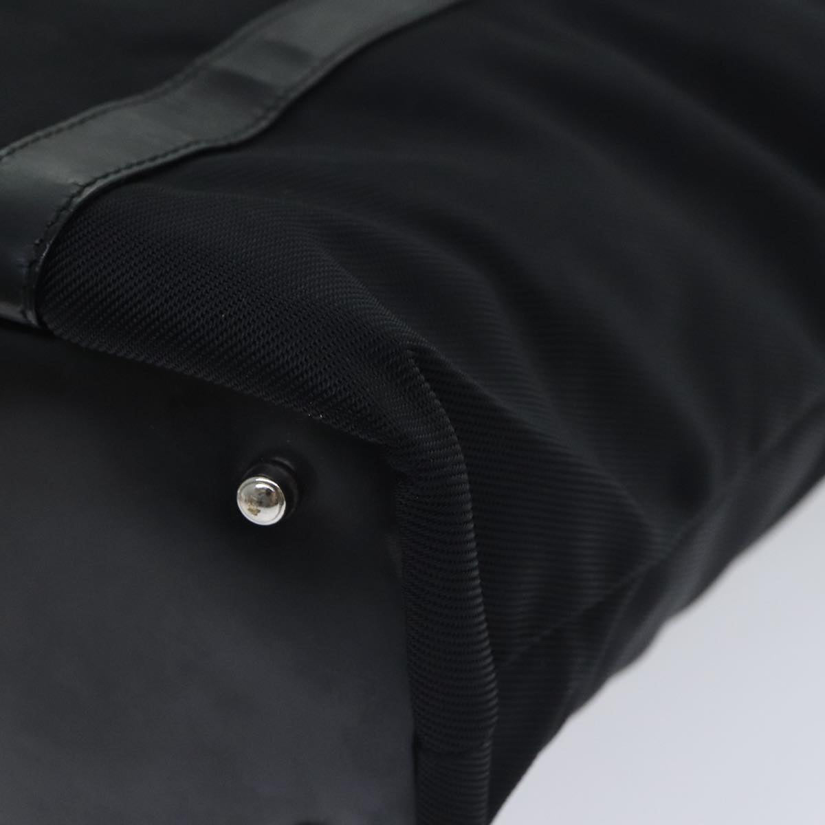 Gucci Bamboo Black Leather Handbag ()