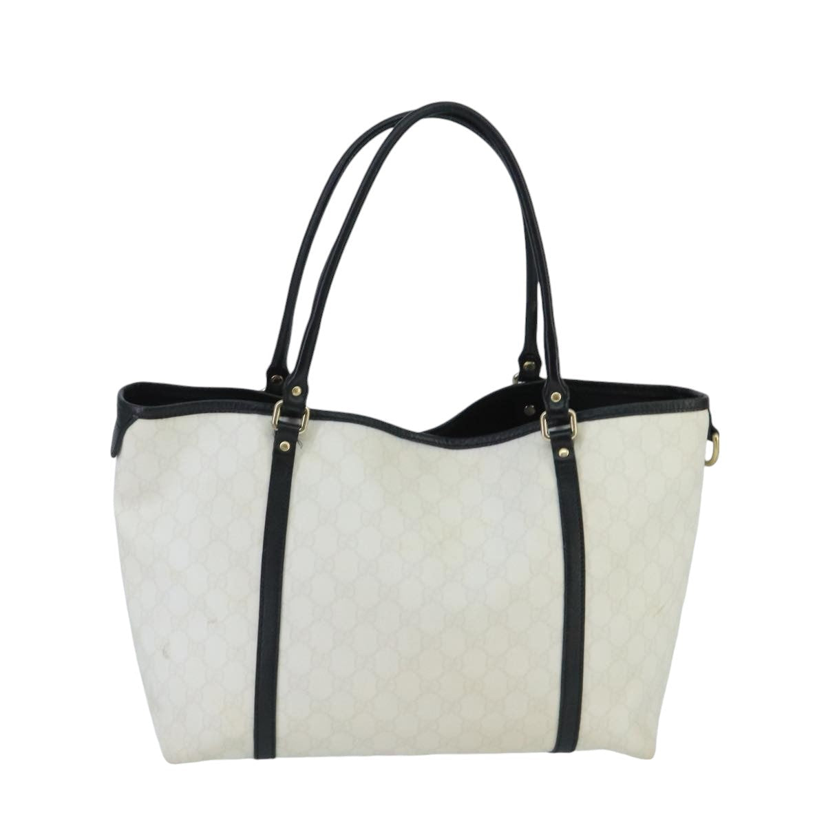 Gucci White Canvas Tote Bag ()