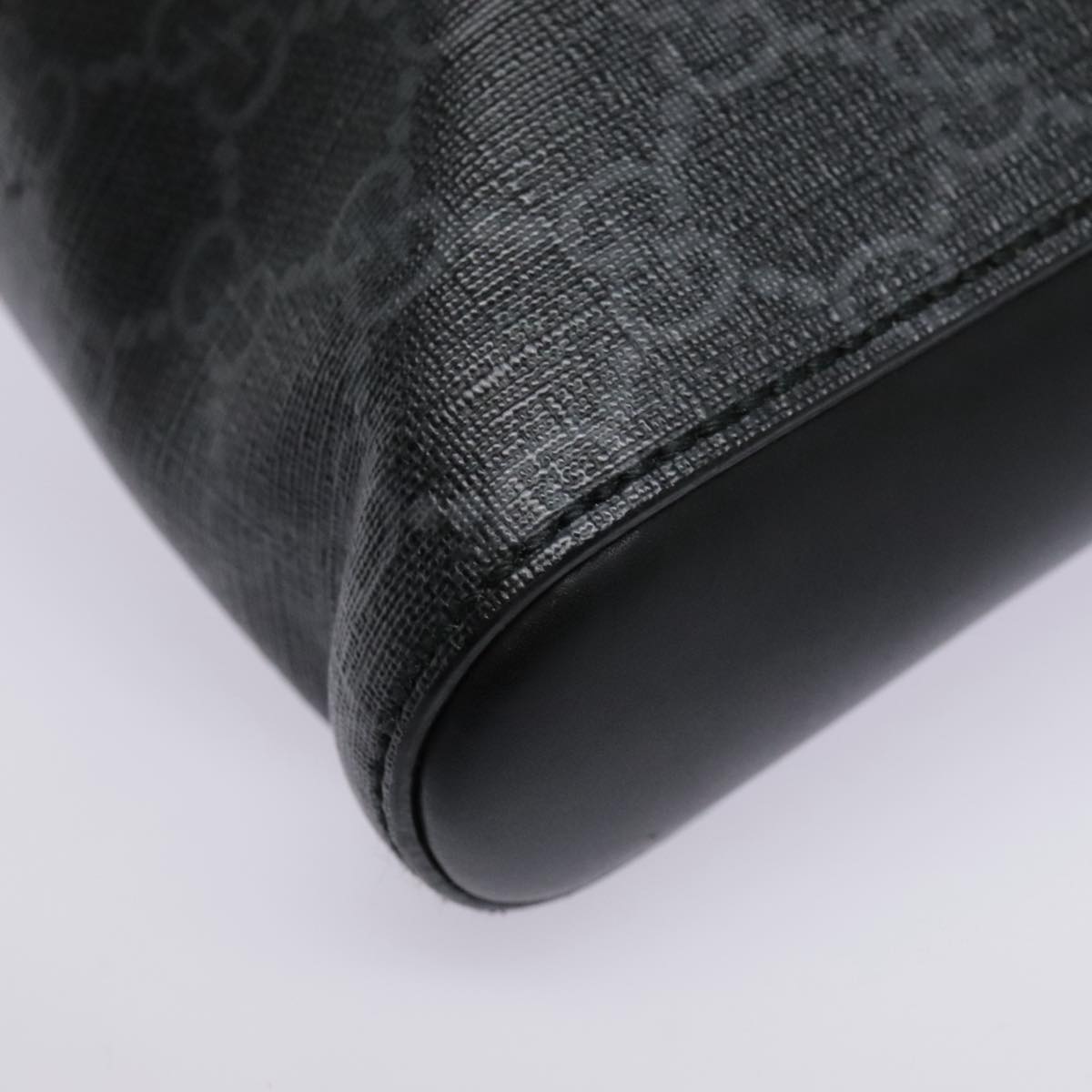 Gucci Jackie Black Canvas Shoulder Bag ()