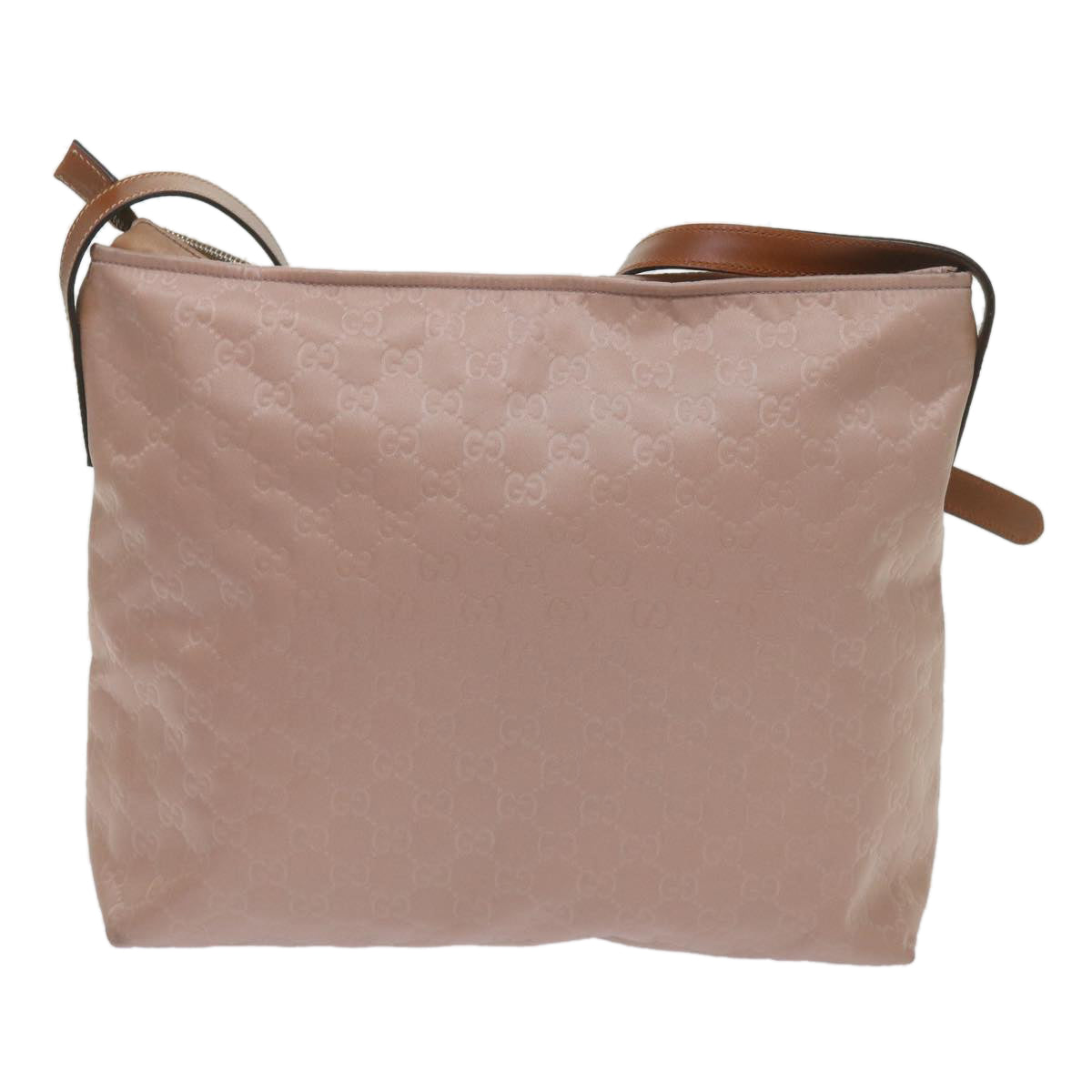 Gucci Gg Nylon Pink Synthetic Shoulder Bag ()