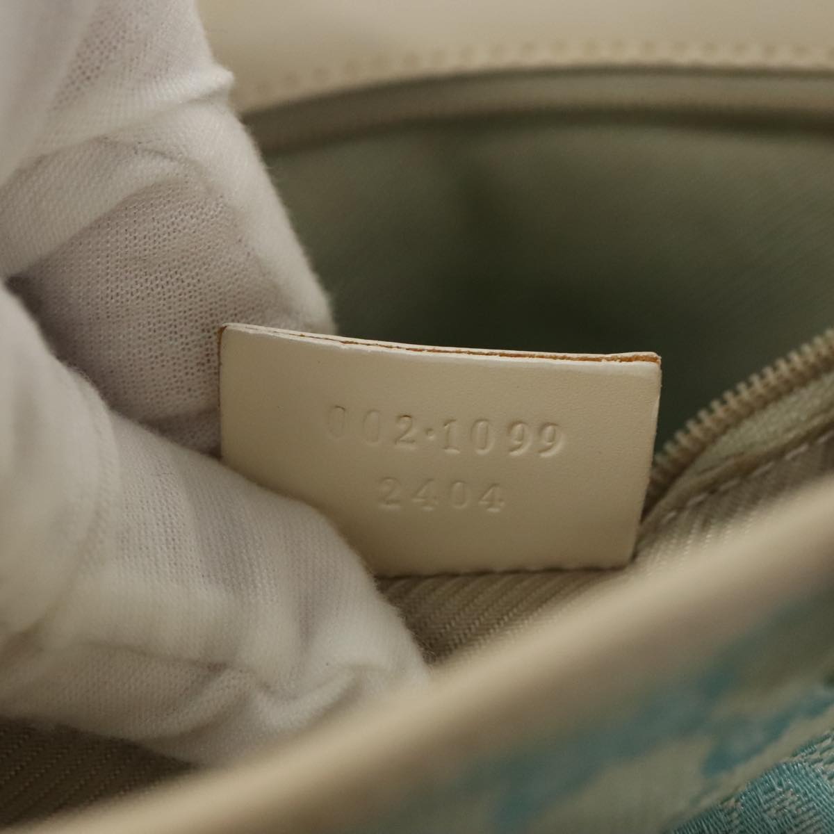 Gucci Gg Canvas Blue Canvas Tote Bag ()