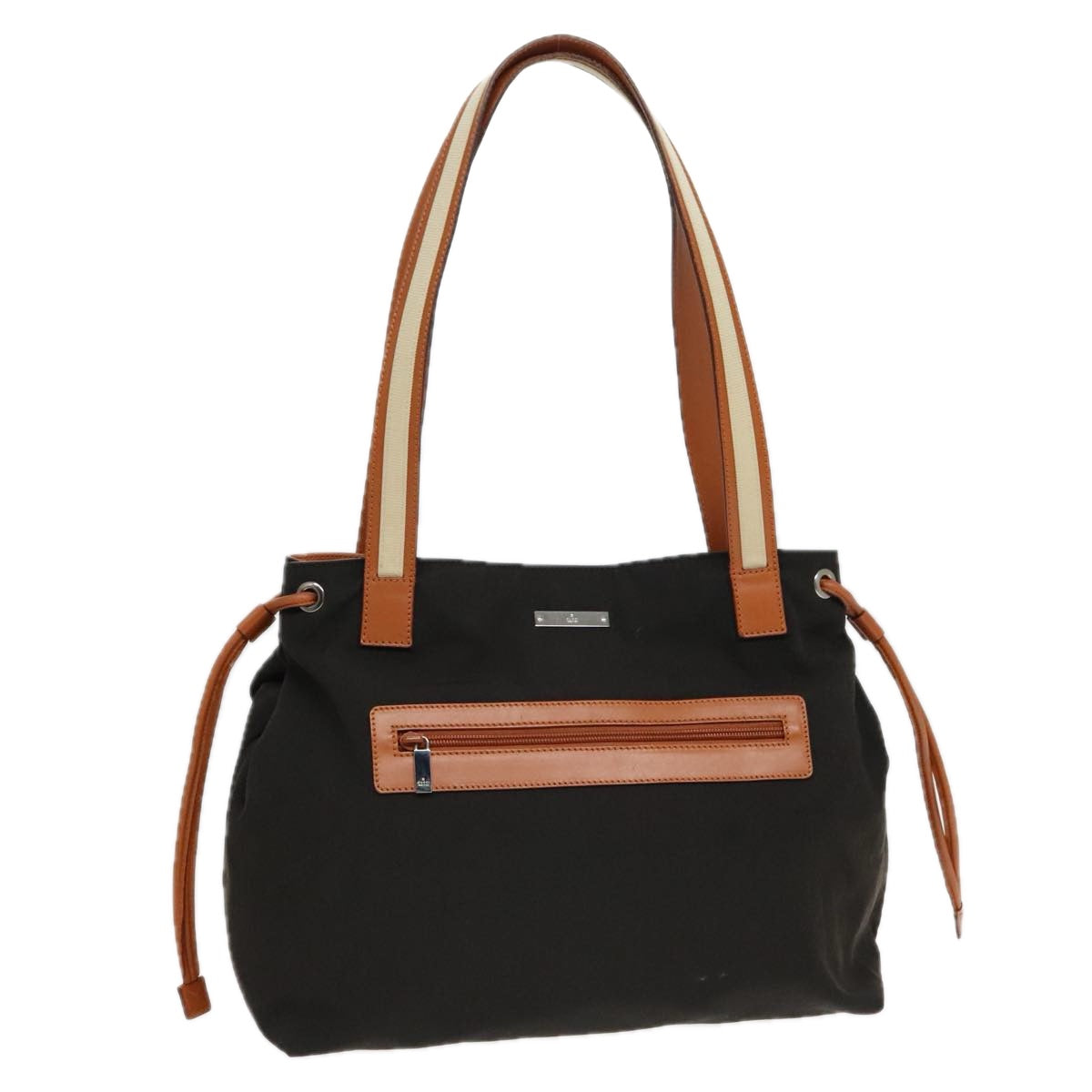 Gucci Khaki Canvas Tote Bag ()