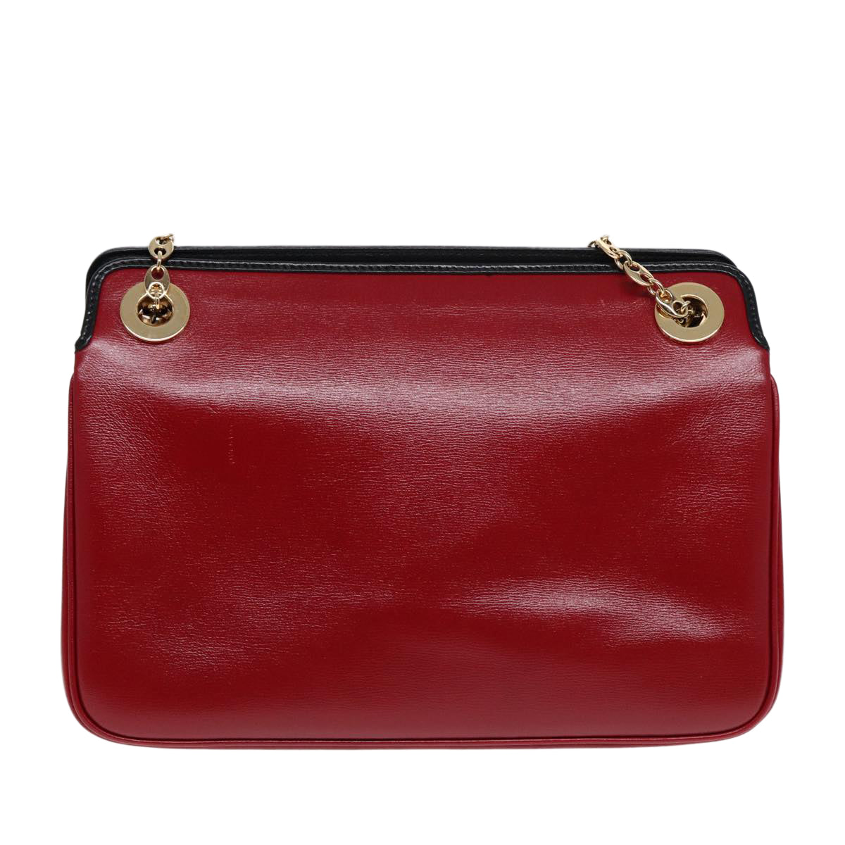 Gucci Marina Red Leather Shoulder Bag ()