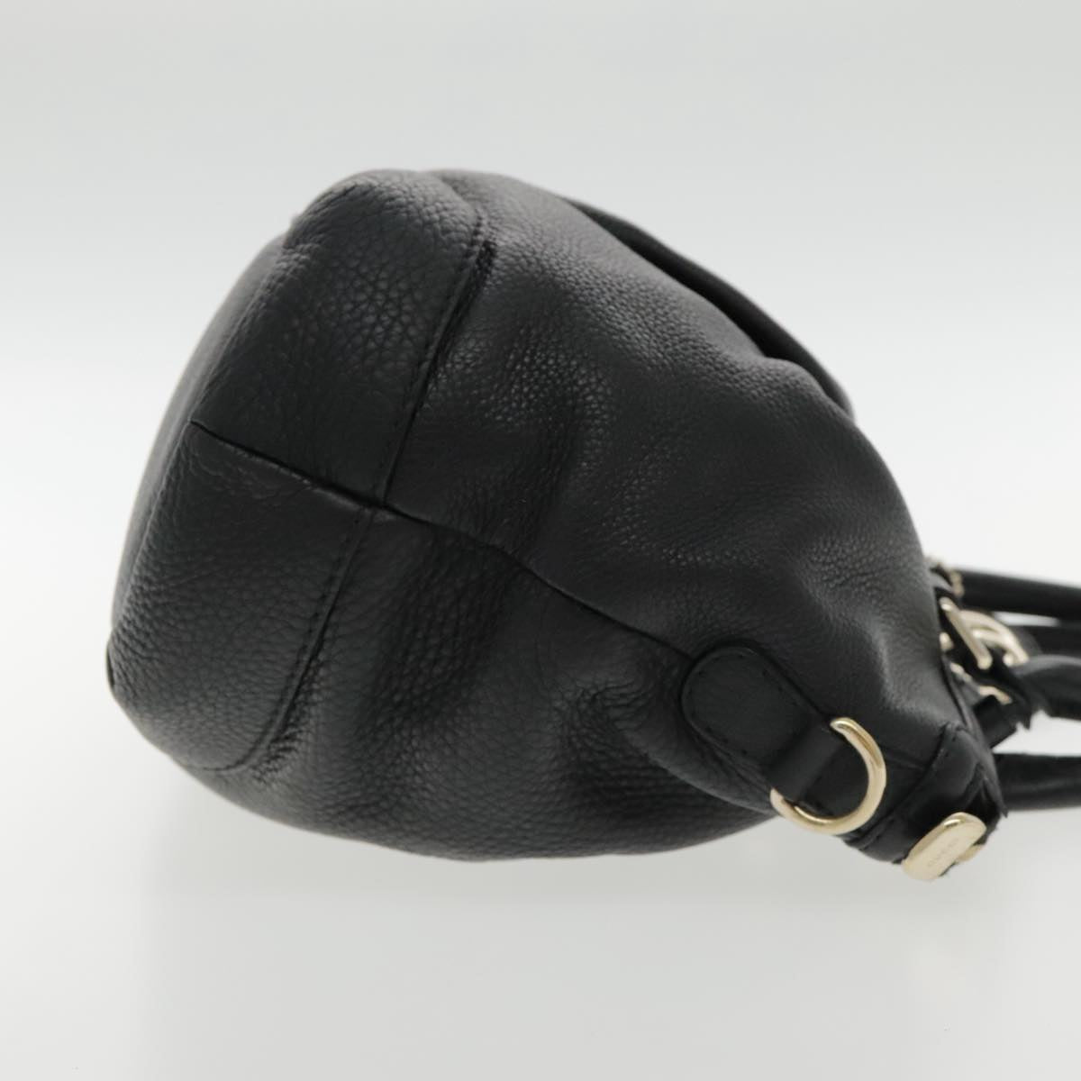 Gucci Sukey Black Leather Handbag ()