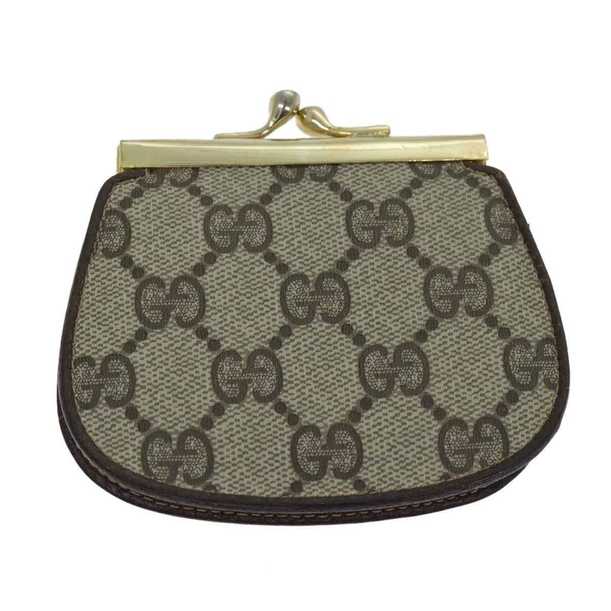 Gucci Gg Pattern Beige Canvas Wallet  ()