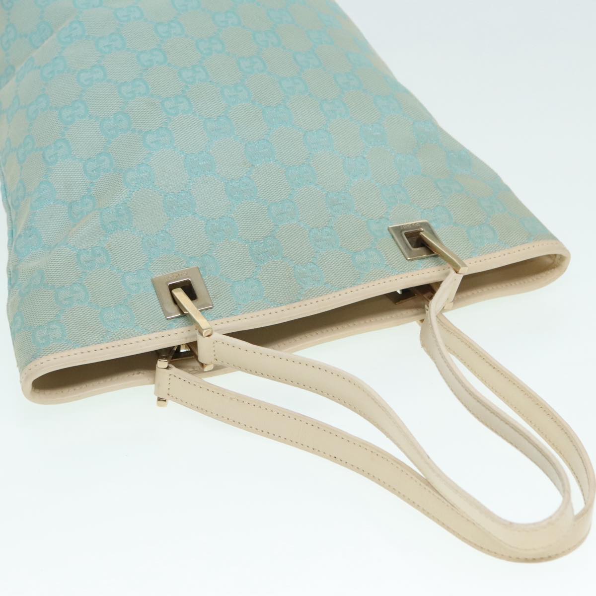 Gucci Blue Canvas Tote Bag ()