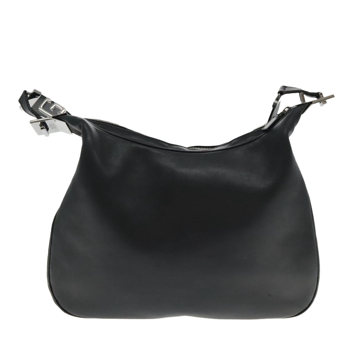 Gucci Hobo Black Leather Shoulder Bag ()