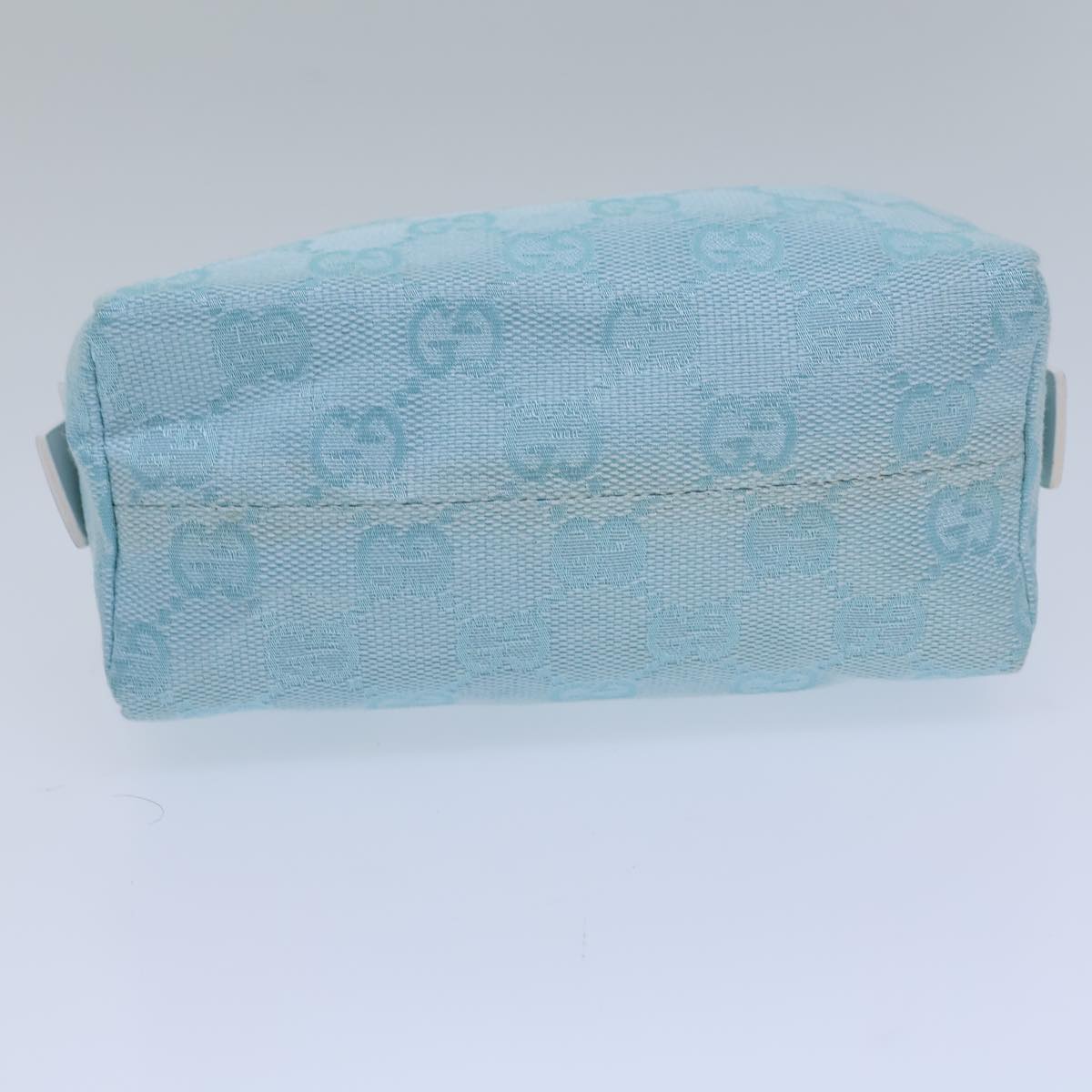 Gucci Gg Canvas Blue Canvas Clutch Bag ()