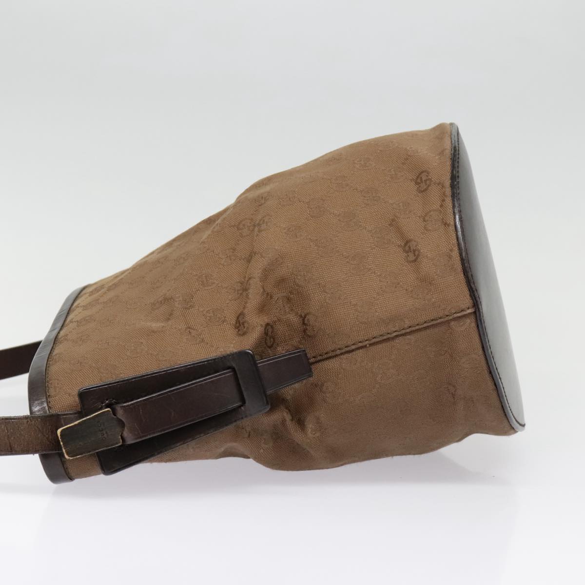 Gucci Brown Canvas Shoulder Bag ()
