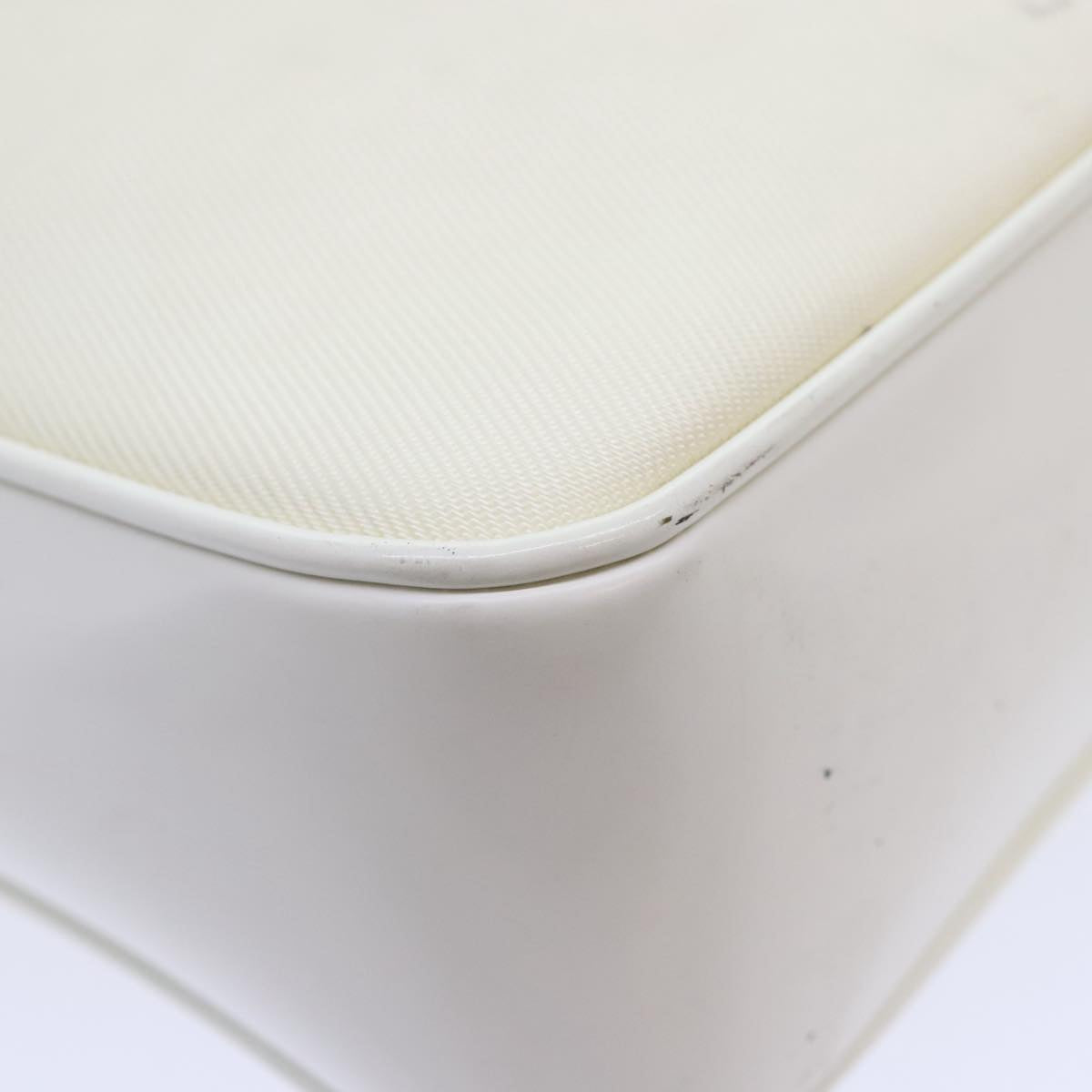 Gucci Bamboo White Leather Handbag ()