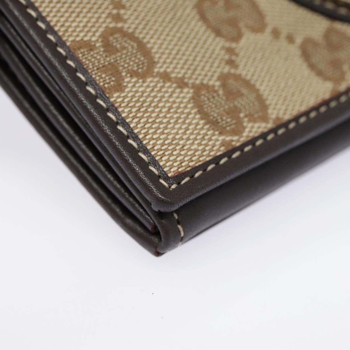 Gucci Gg Marmont Beige Canvas Wallet  ()