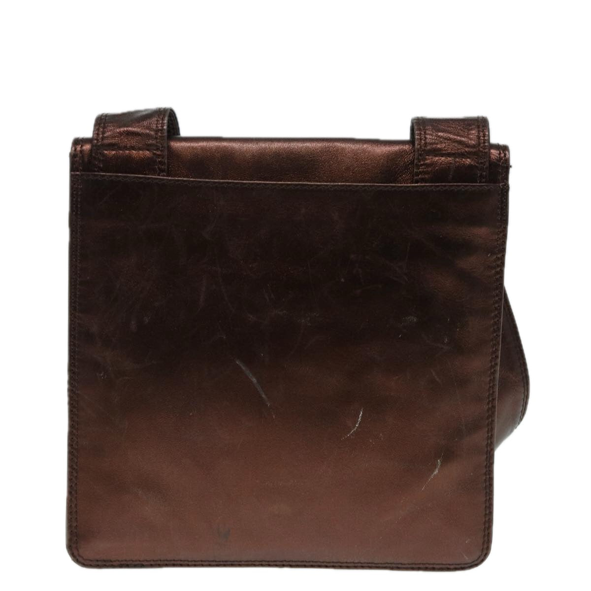 Chanel Brown Leather Shoulder Bag ()