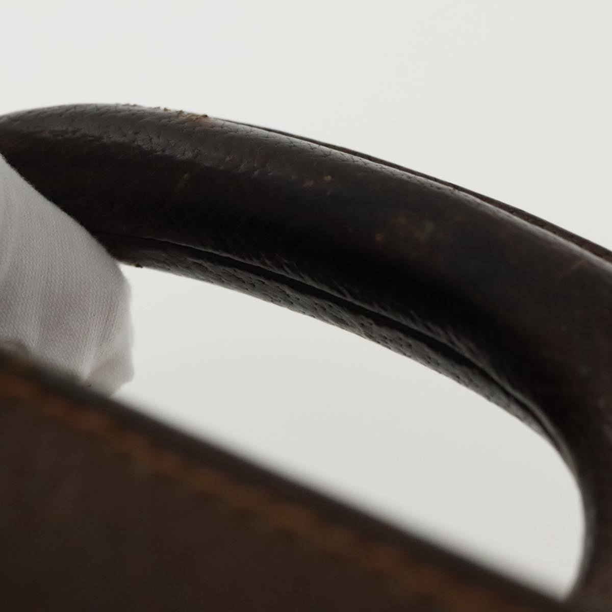 Gucci Brown Leather Travel Bag ()