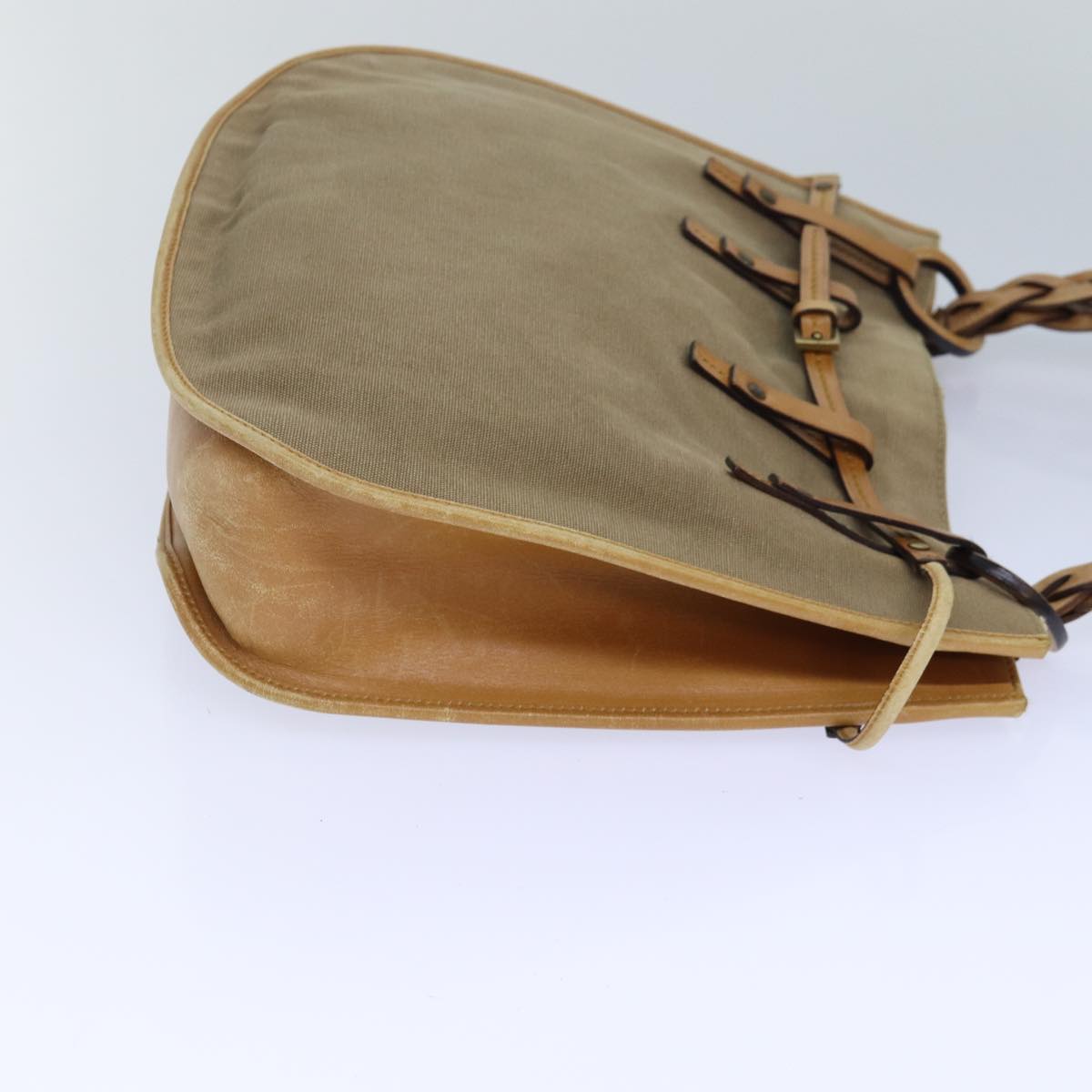 Gucci Beige Canvas Handbag ()