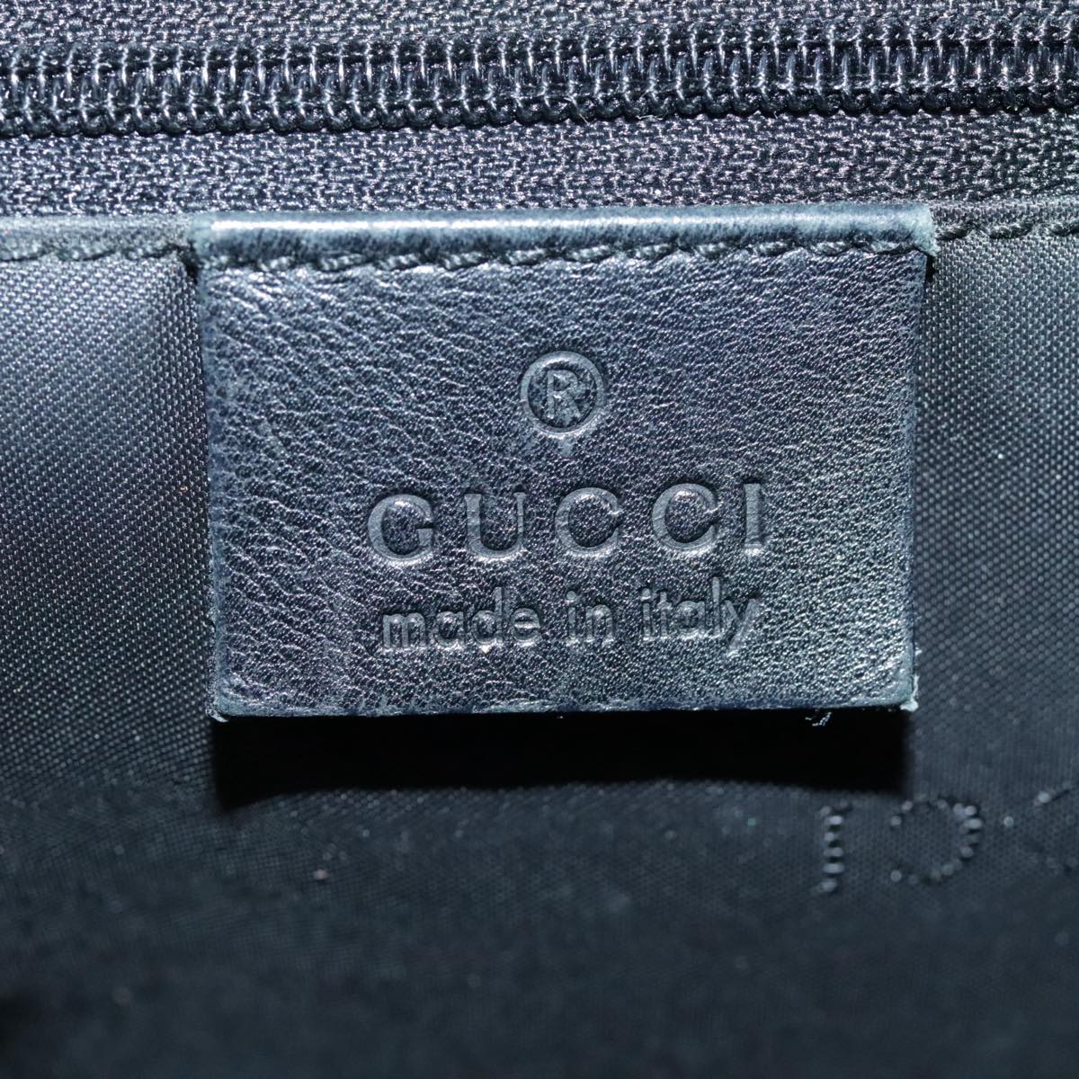 Gucci Hobo Black Leather Shoulder Bag ()