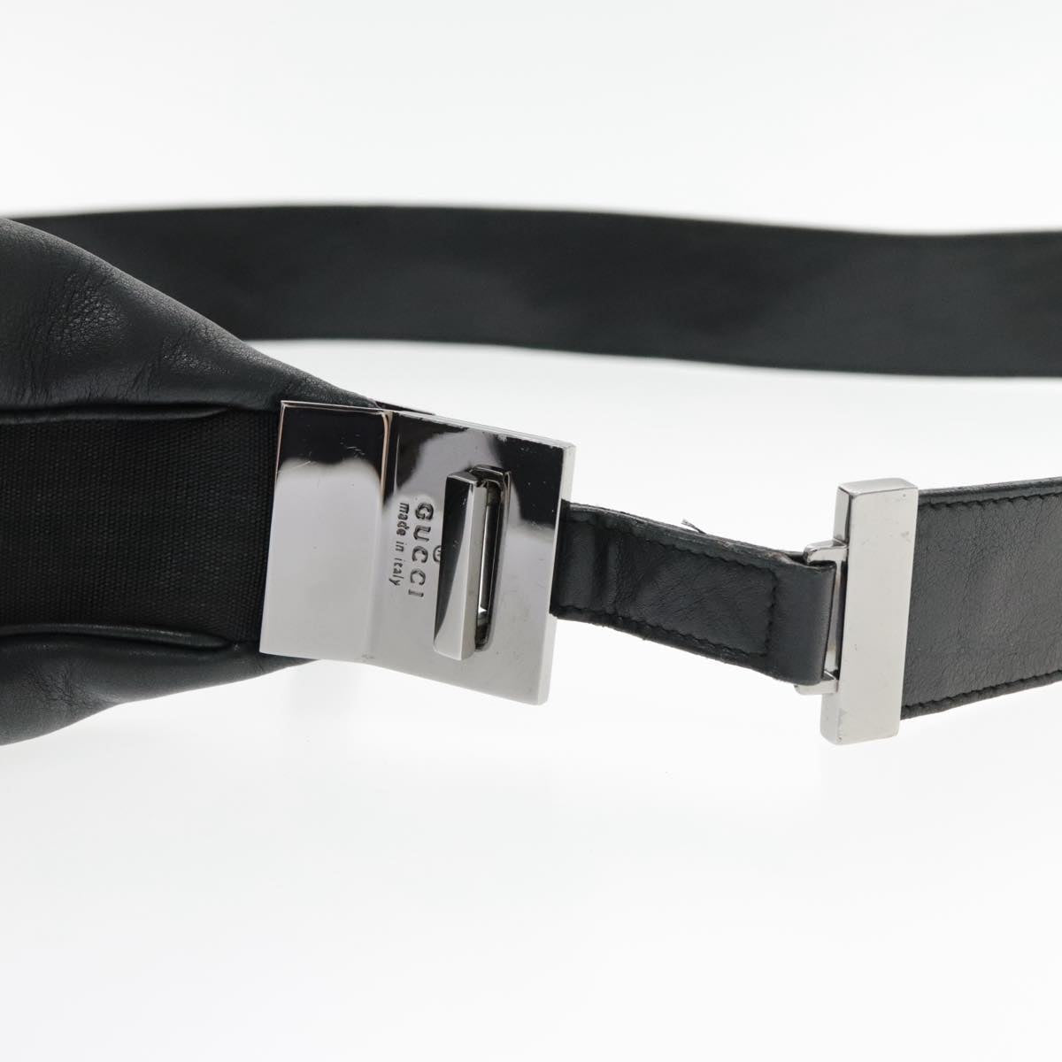 Gucci Hobo Black Leather Shoulder Bag ()