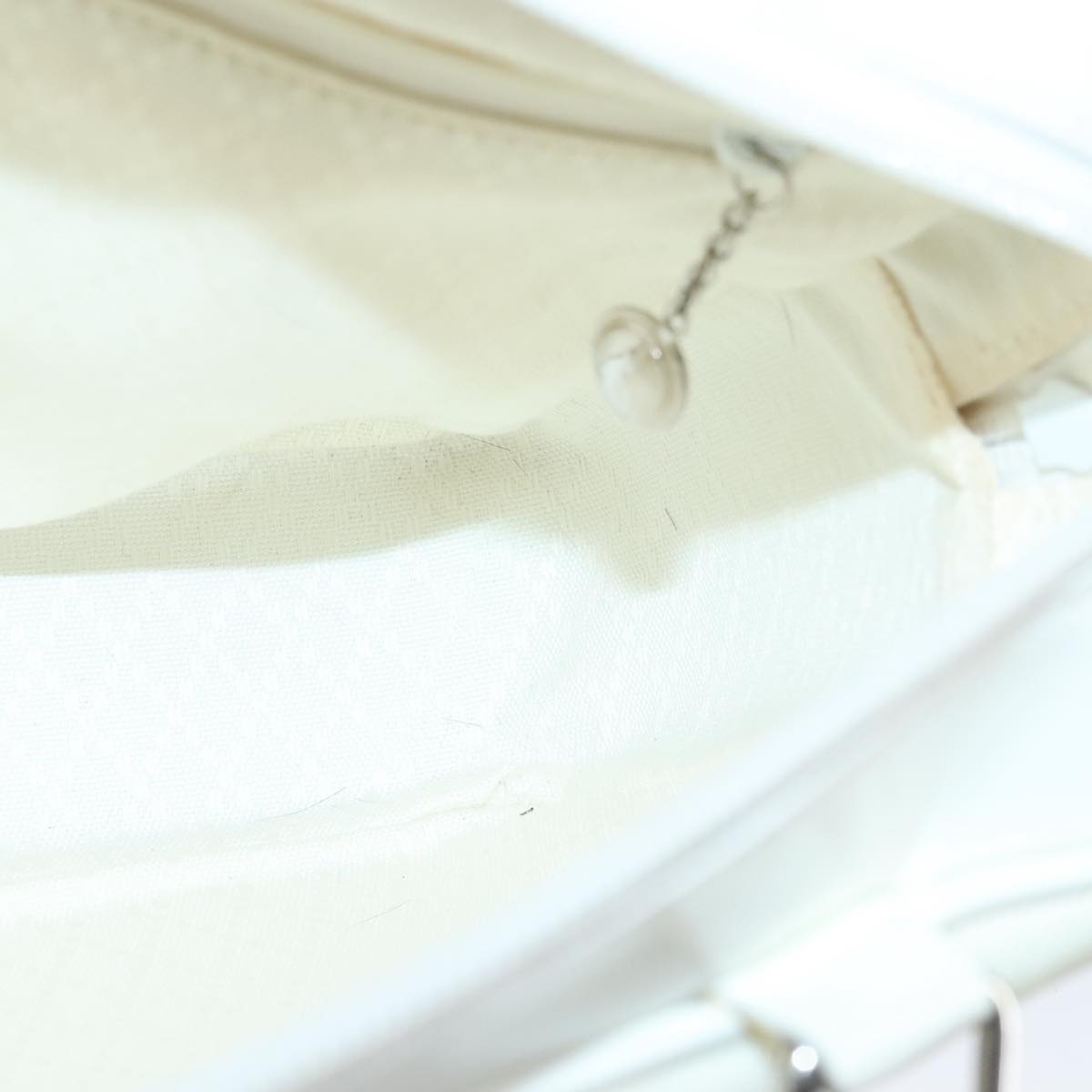 Gucci Bamboo Beige Synthetic Handbag ()