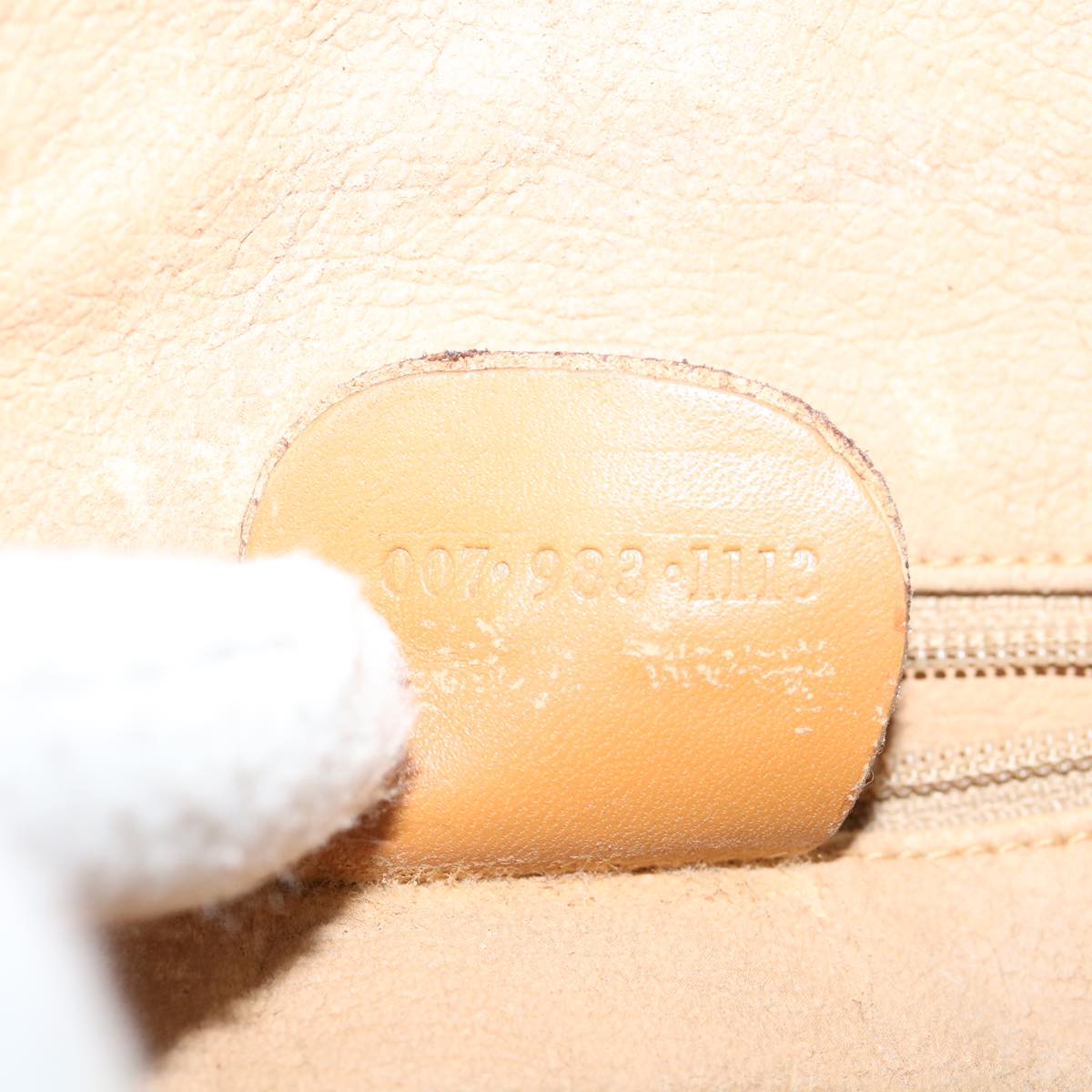 Gucci Beige Canvas Shoulder Bag ()