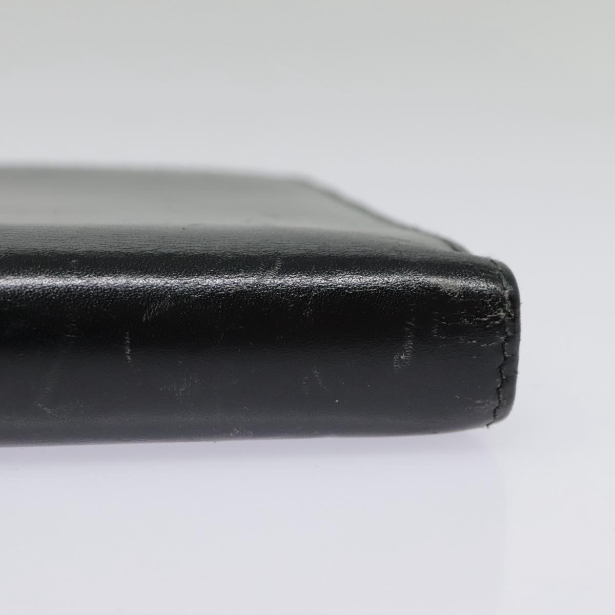 Gucci Couverture Agenda Black Leather Wallet  ()