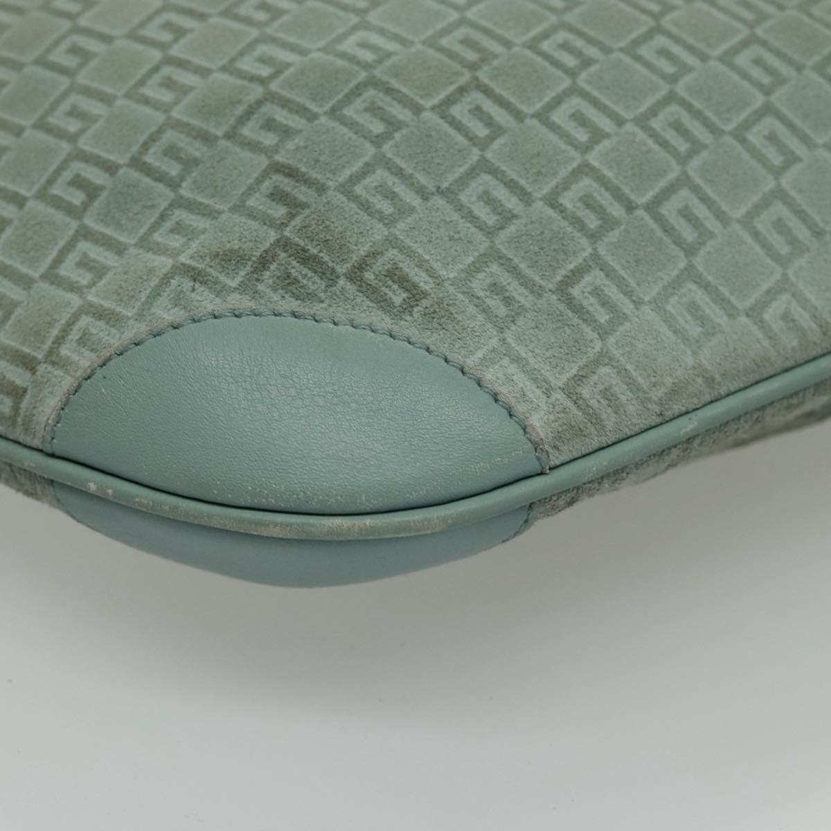 Gucci Hobo Blue Suede Shoulder Bag ()