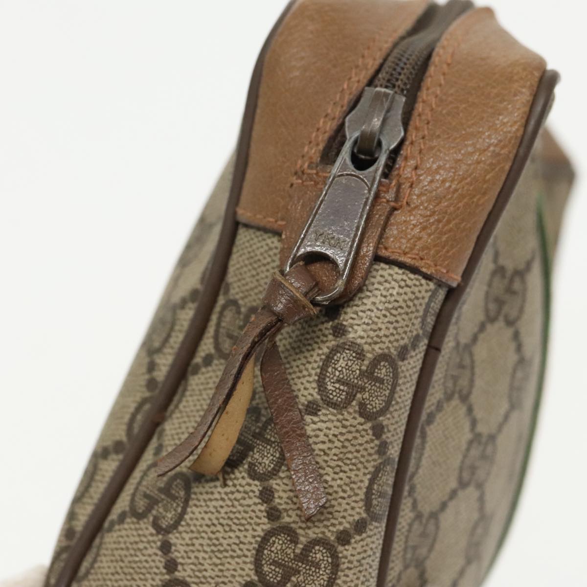 Gucci Beige Canvas Clutch Bag ()