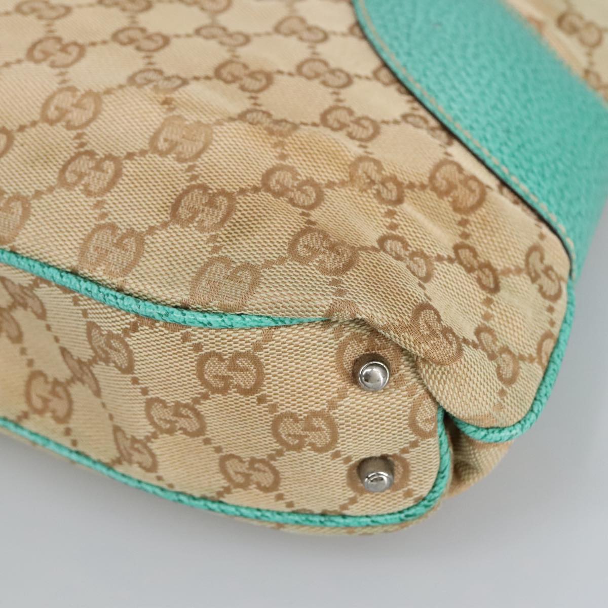 Gucci Beige Canvas Handbag ()