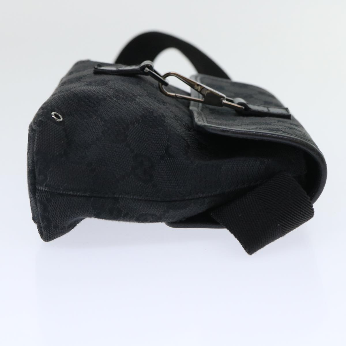 Gucci Gg Canvas Black Canvas Shoulder Bag ()