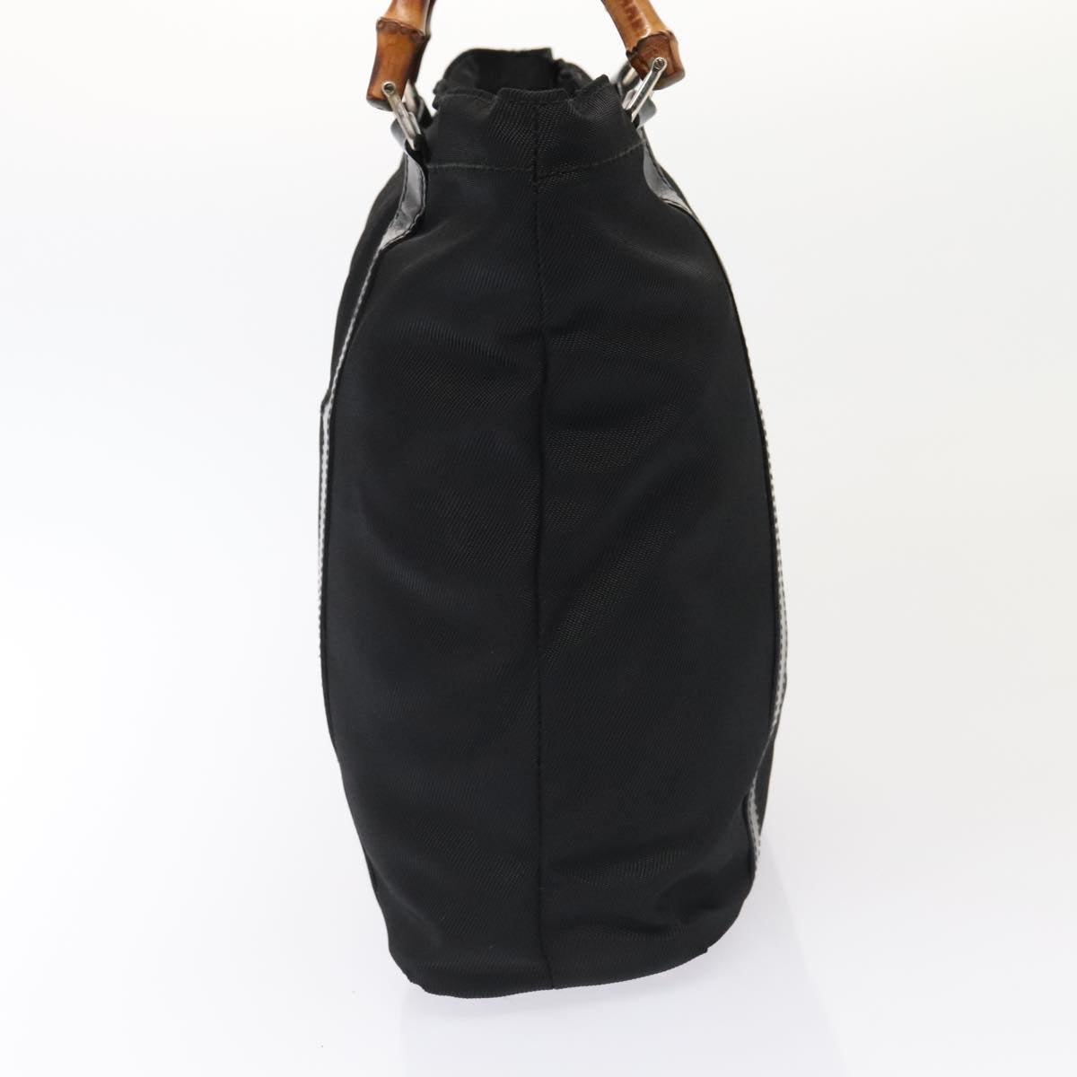 Gucci Bamboo Black Synthetic Handbag ()