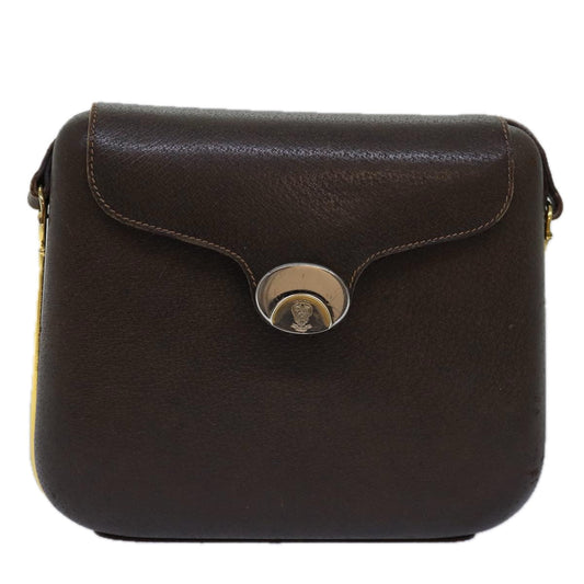 Gucci Vintage Brown Leather Clutch Bag ()