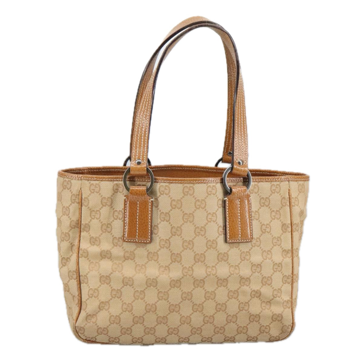Gucci Beige Canvas Shoulder Bag ()