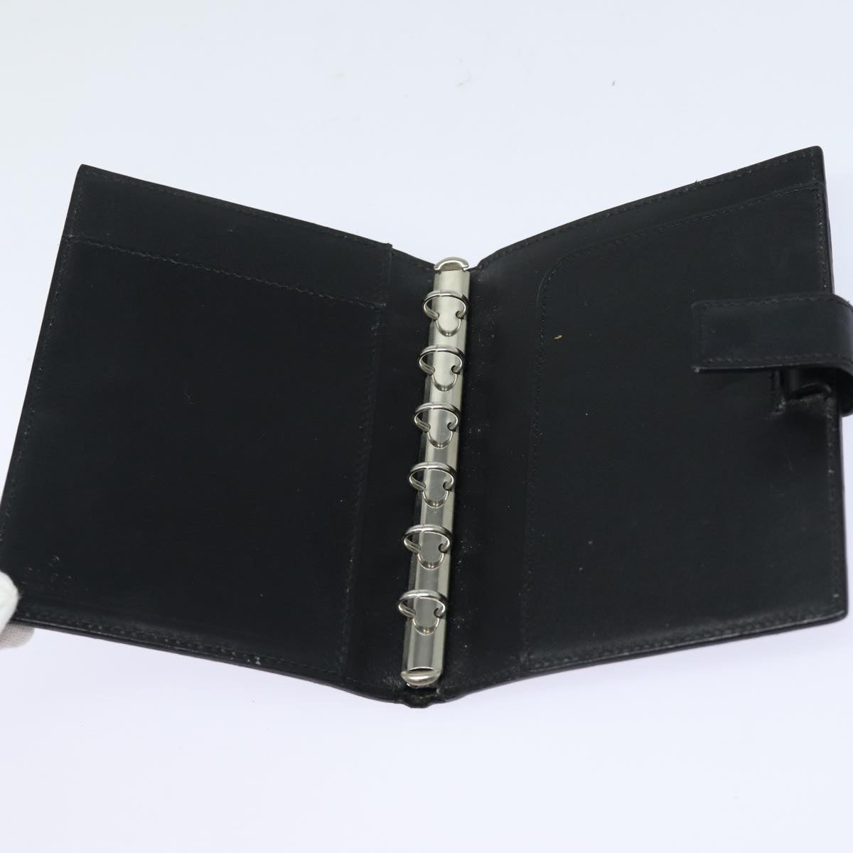 Gucci Couverture Agenda Black Leather Wallet  ()