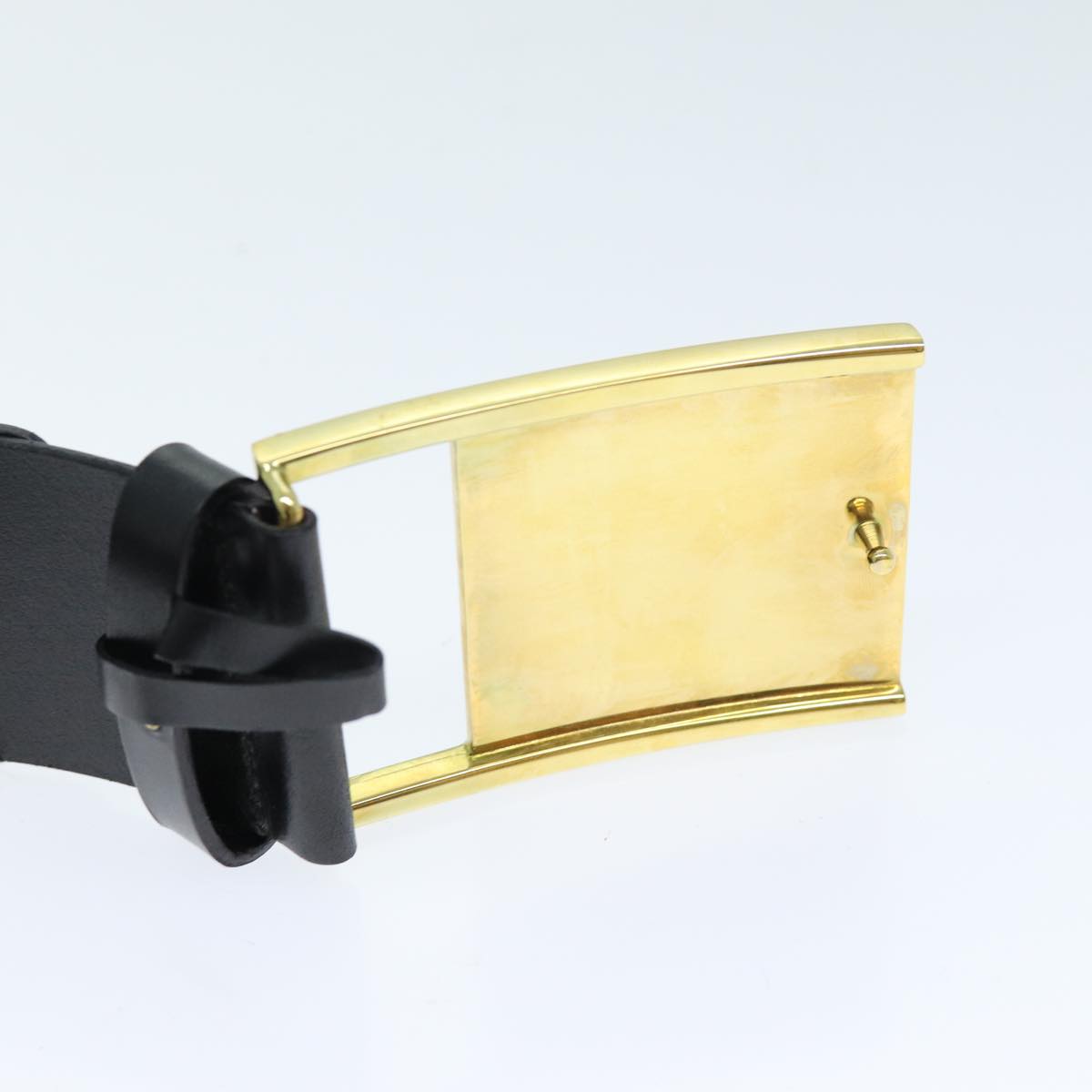 Gucci Black Leather Belt  ()