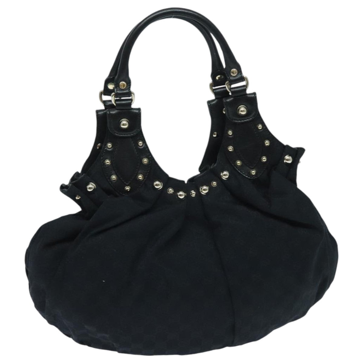 Gucci Black Canvas Handbag ()