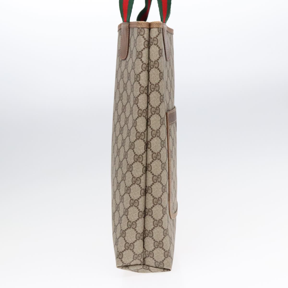 Gucci Sherry Beige Canvas Tote Bag ()