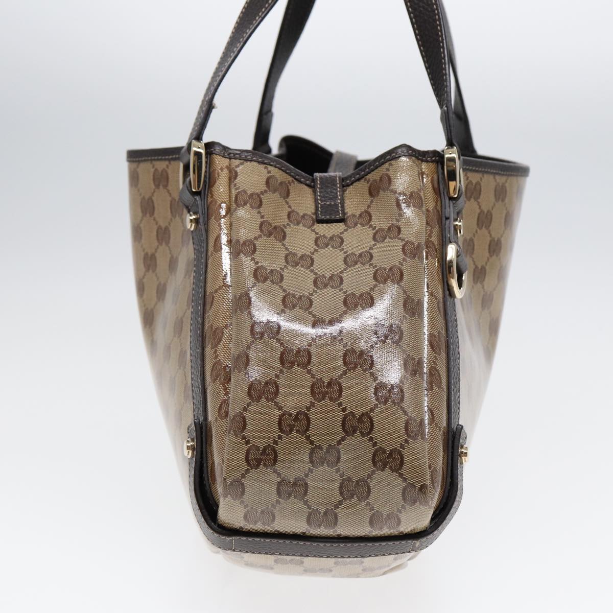 Gucci Abbey Beige Canvas Tote Bag ()