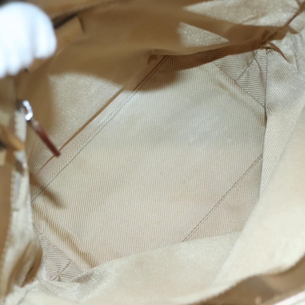 Gucci Gg Canvas Gold Canvas Tote Bag ()