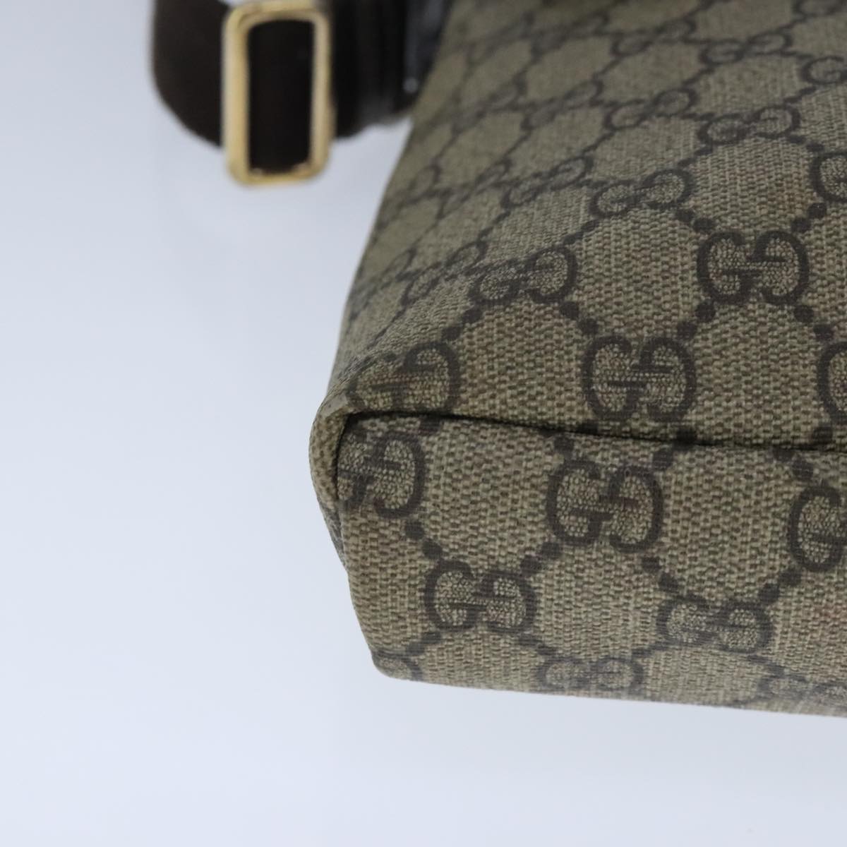 Gucci Beige Canvas Shoulder Bag ()