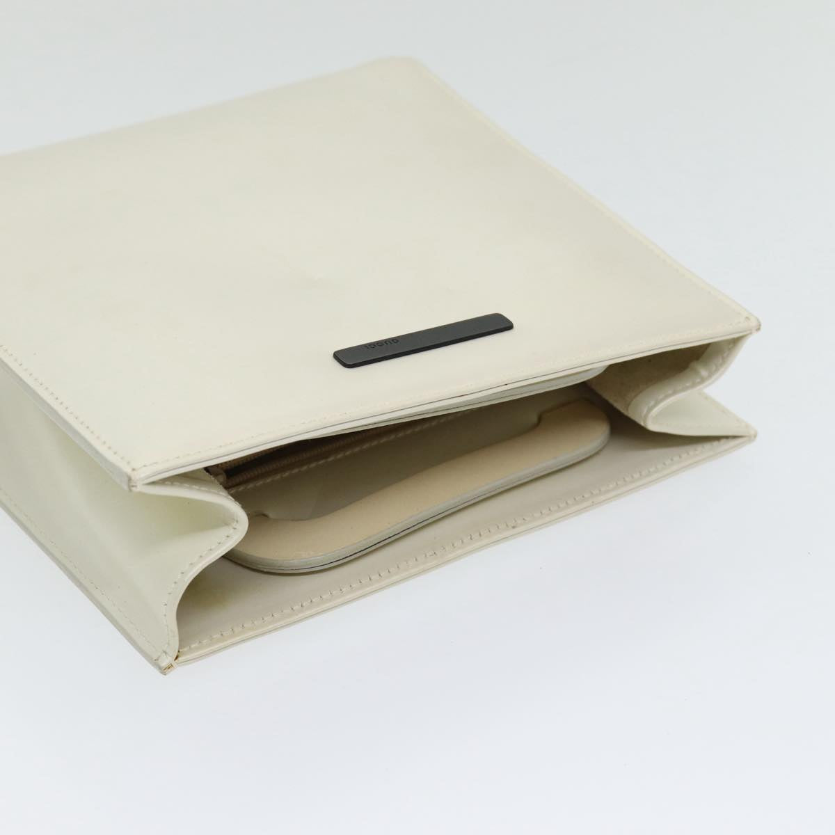 Gucci Jackie White Leather Handbag ()