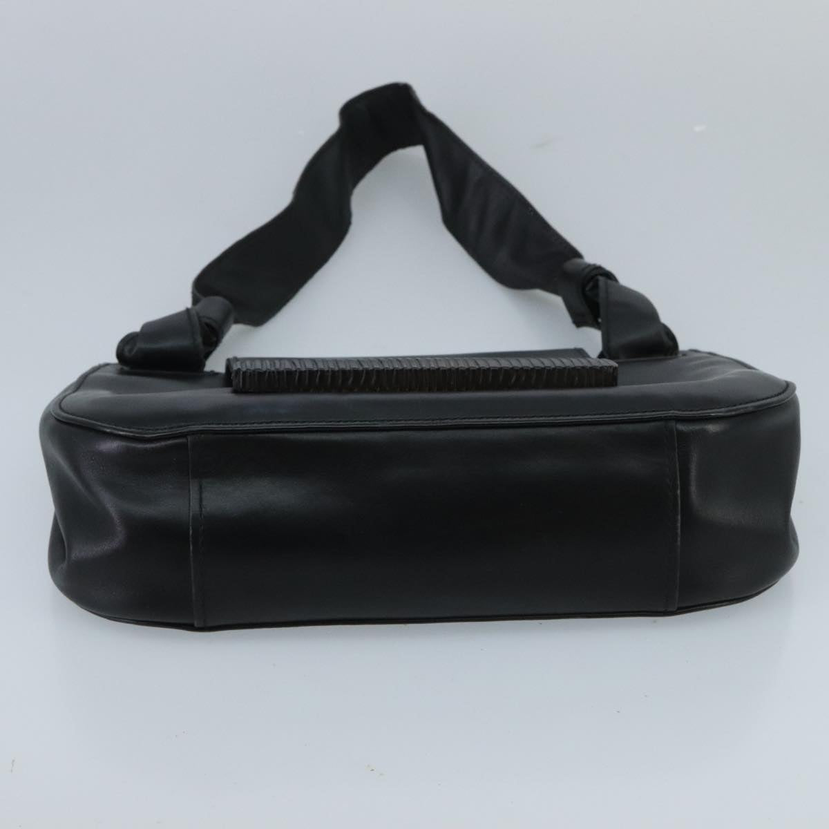 Gucci Black Leather Shoulder Bag ()