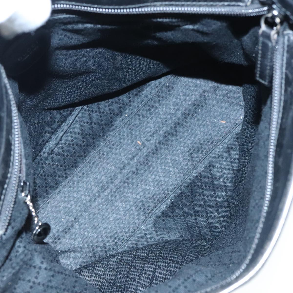 Gucci Black Canvas Tote Bag ()